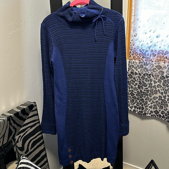 Prana NWT Cobalt Dress - Picture 1 of 10